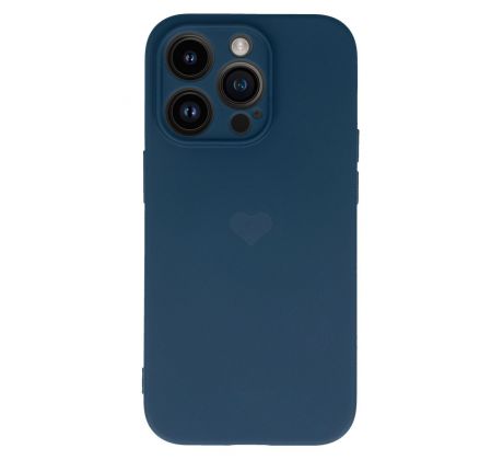 Vennus Valentýnské pouzdro Heart pro iPhone 13 Pro Max - tmavě modré