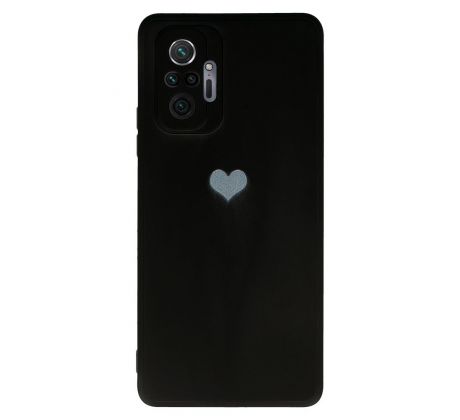 Vennus Valentýnské pouzdro Heart pro Xiaomi Redmi Note 10 Pro/ Redmi Note 10 Pro Max - černé
