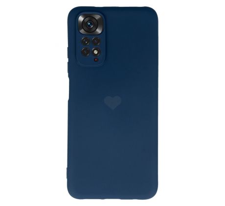 Vennus Valentýnské pouzdro Heart pro Xiaomi Redmi Note 11/ Redmi Note 11S - tmavě modré