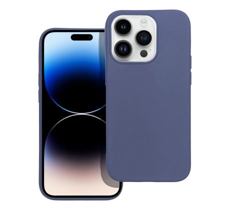 Case4Mobile Silikonový obal MATT pro IPHONE 14 Pro - modrý