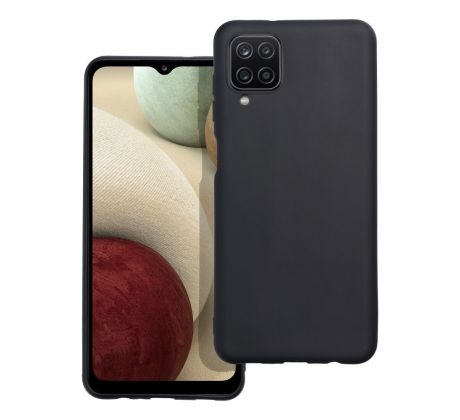 Case4Mobile Silikonový obal MATT pro Samsung Galaxy A12 5G - černý