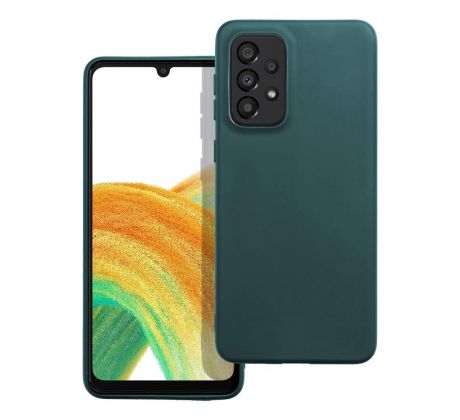 Case4Mobile Silikonový obal MATT pro Samsung Galaxy A53 5G - tmavě zelený