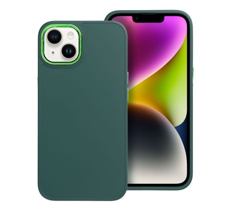 Case4Mobile Pouzdro FRAME pro iPhone 13 - zelené