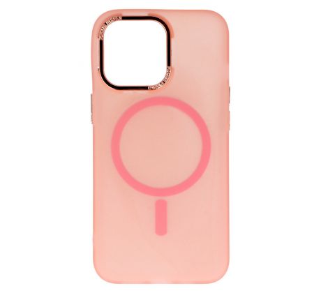Case4Mobile MagSafe pouzdro Frosted pro iPhone 14 Pro Max - růžové