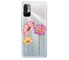 Odolné silikonové pouzdro iSaprio - Three Flowers - Xiaomi Redmi Note 10 5G