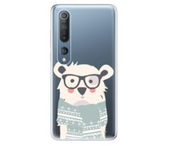 Odolné silikonové pouzdro iSaprio - Bear with Scarf - Xiaomi Mi 10 / Mi 10 Pro