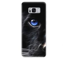 Odolné silikonové pouzdro iSaprio - Black Puma - Samsung Galaxy S8