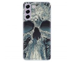 Odolné silikonové pouzdro iSaprio - Abstract Skull - Samsung Galaxy S21 FE 5G