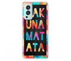 Odolné silikonové pouzdro iSaprio - Hakuna Matata 01 - OnePlus Nord 2 5G