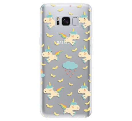 Odolné silikonové pouzdro iSaprio - Unicorn pattern 01 - Samsung Galaxy S8