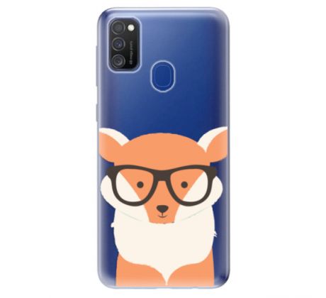 Odolné silikonové pouzdro iSaprio - Orange Fox - Samsung Galaxy M21