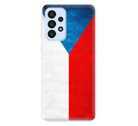 Odolné silikonové pouzdro iSaprio - Czech Flag - Samsung Galaxy A33 5G