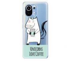 Odolné silikonové pouzdro iSaprio - Unicorns Love Coffee - Xiaomi Mi 11