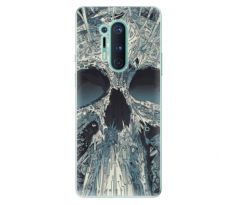 Odolné silikonové pouzdro iSaprio - Abstract Skull - OnePlus 8 Pro