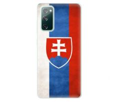 Odolné silikonové pouzdro iSaprio - Slovakia Flag - Samsung Galaxy S20 FE