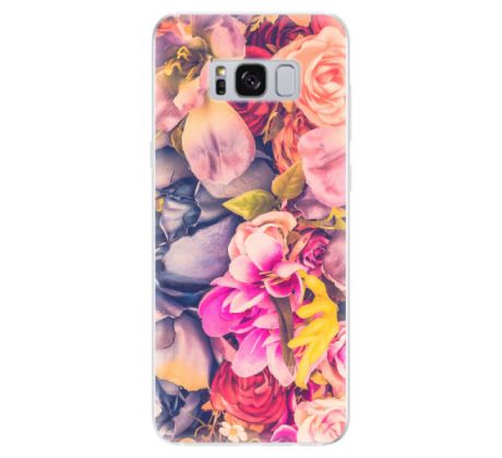 Odolné silikonové pouzdro iSaprio - Beauty Flowers - Samsung Galaxy S8