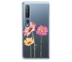 Odolné silikonové pouzdro iSaprio - Three Flowers - Xiaomi Mi 10 / Mi 10 Pro