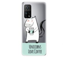 Odolné silikonové pouzdro iSaprio - Unicorns Love Coffee - Xiaomi Mi 10T / Mi 10T Pro