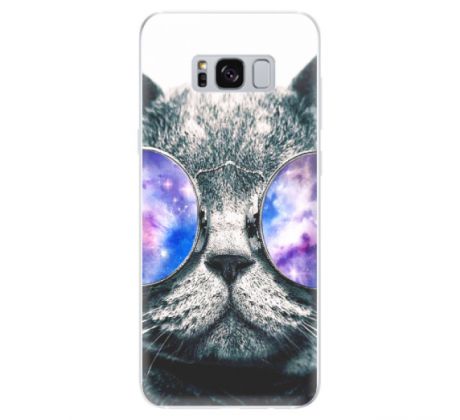 Odolné silikonové pouzdro iSaprio - Galaxy Cat - Samsung Galaxy S8