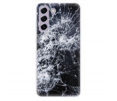 Odolné silikonové pouzdro iSaprio - Cracked - Samsung Galaxy S21 FE 5G