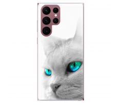 Odolné silikonové pouzdro iSaprio - Cats Eyes - Samsung Galaxy S22 Ultra 5G