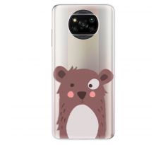 Odolné silikonové pouzdro iSaprio - Brown Bear - Xiaomi Poco X3 Pro / X3 NFC