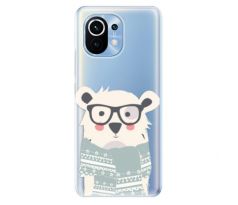 Odolné silikonové pouzdro iSaprio - Bear with Scarf - Xiaomi Mi 11