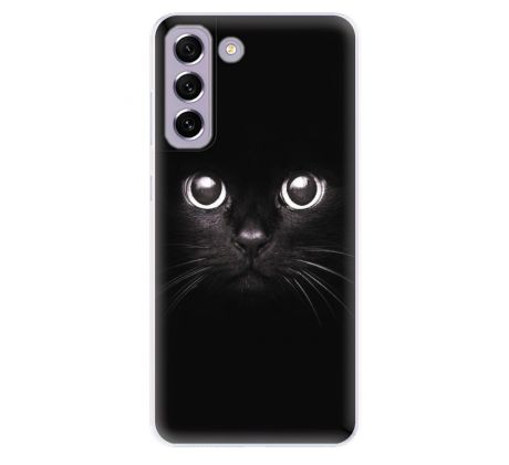 Odolné silikonové pouzdro iSaprio - Black Cat - Samsung Galaxy S21 FE 5G