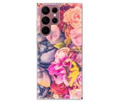 Odolné silikonové pouzdro iSaprio - Beauty Flowers - Samsung Galaxy S22 Ultra 5G