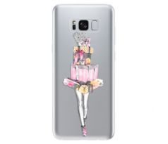 Odolné silikonové pouzdro iSaprio - Queen of Shopping - Samsung Galaxy S8