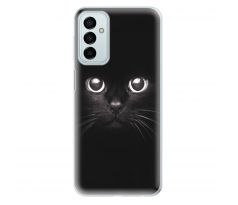 Odolné silikonové pouzdro iSaprio - Black Cat - Samsung Galaxy M23 5G
