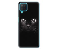 Odolné silikonové pouzdro iSaprio - Black Cat - Samsung Galaxy M12