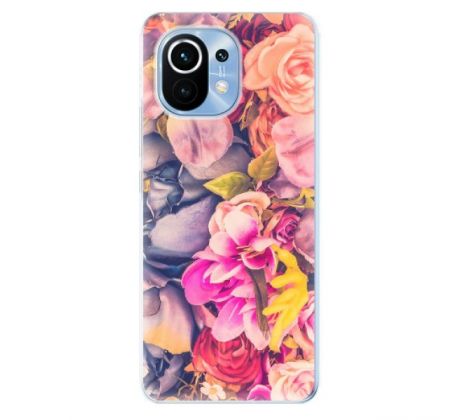 Odolné silikonové pouzdro iSaprio - Beauty Flowers - Xiaomi Mi 11