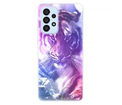 Odolné silikonové pouzdro iSaprio - Purple Tiger - Samsung Galaxy A33 5G