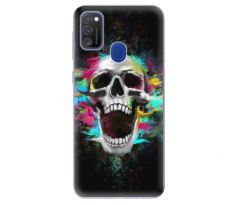 Odolné silikonové pouzdro iSaprio - Skull in Colors - Samsung Galaxy M21