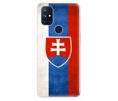 Odolné silikonové pouzdro iSaprio - Slovakia Flag - OnePlus Nord N10 5G