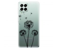 Odolné silikonové pouzdro iSaprio - Three Dandelions - black - Samsung Galaxy M53 5G