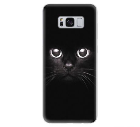 Odolné silikonové pouzdro iSaprio - Black Cat - Samsung Galaxy S8