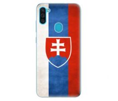 Odolné silikonové pouzdro iSaprio - Slovakia Flag - Samsung Galaxy M11