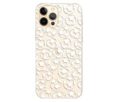 Odolné silikonové pouzdro iSaprio - Football pattern - white - iPhone 12 Pro