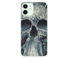Odolné silikonové pouzdro iSaprio - Abstract Skull - iPhone 12 mini