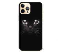 Odolné silikonové pouzdro iSaprio - Black Cat - iPhone 12 Pro