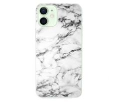 Odolné silikonové pouzdro iSaprio - White Marble 01 - iPhone 12 mini