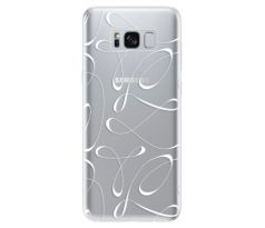 Odolné silikonové pouzdro iSaprio - Fancy - white - Samsung Galaxy S8