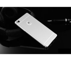 Hliníkový obal kryt pouzdro pro Huawei P8 Lite - Stříbrný