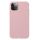 Silikonový kryt SOFT pro iPhone 12 Mini (5,4)  - pískově růžový