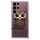 Odolné silikonové pouzdro iSaprio - Owl And Coffee - Samsung Galaxy S22 Ultra 5G