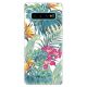 Odolné silikonové pouzdro iSaprio - Tropical White 03 - Samsung Galaxy S10