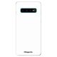 Odolné silikonové pouzdro iSaprio - 4Pure - bílý - Samsung Galaxy S10