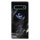Odolné silikonové pouzdro iSaprio - Black Puma - Samsung Galaxy S10